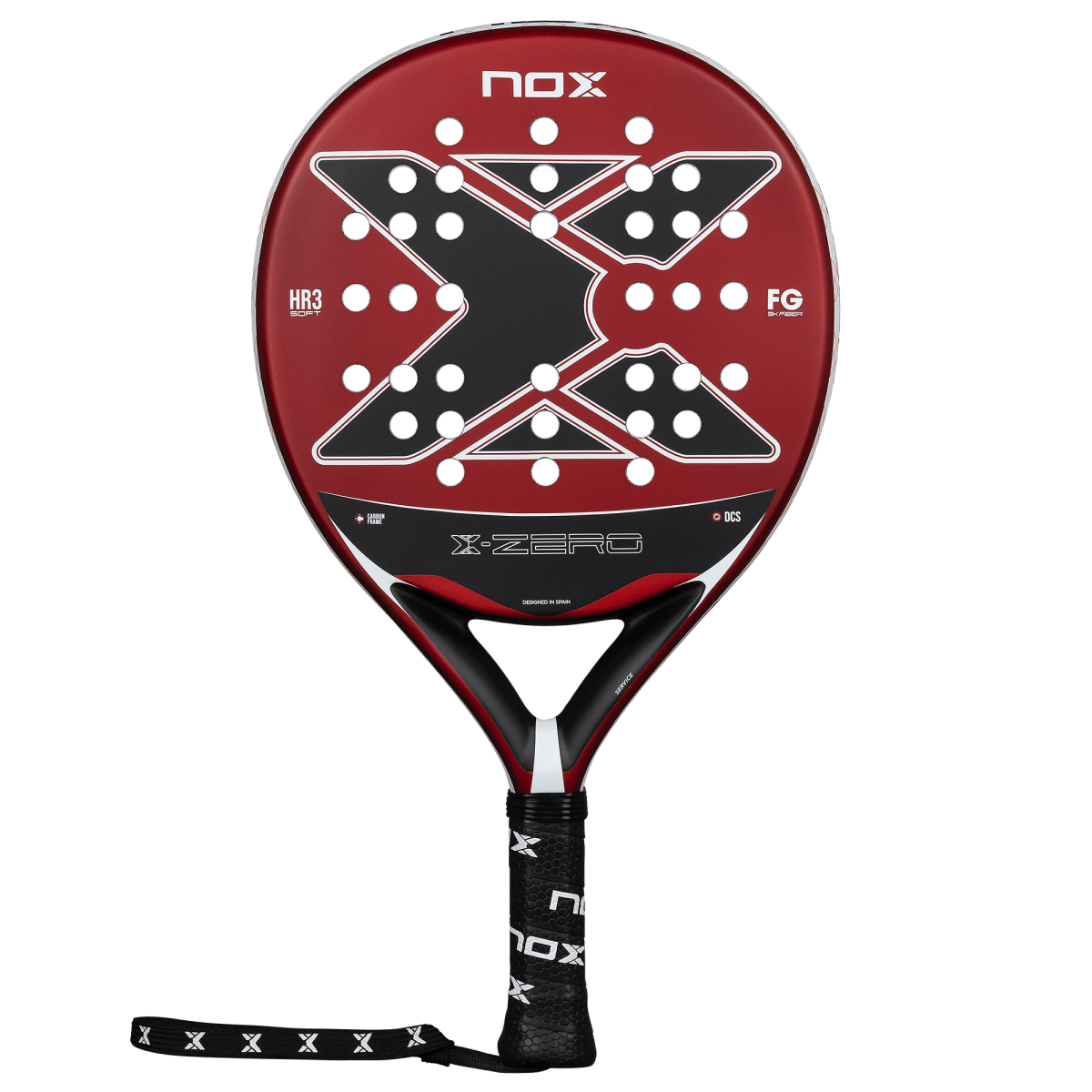 NOX X-Zero Red 2026 — catalogue reference packshot